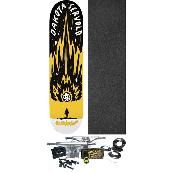 Foundation Skateboards Dakota Servold Impending Doom Skateboard Deck - 8.38" x 31.75" - Complete Skateboard Bundle